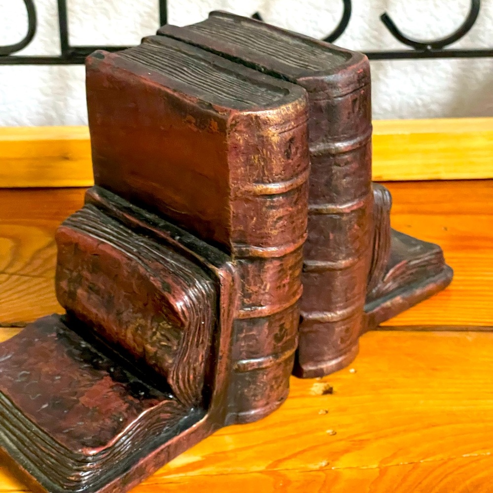 Vintage Book Design Bookends